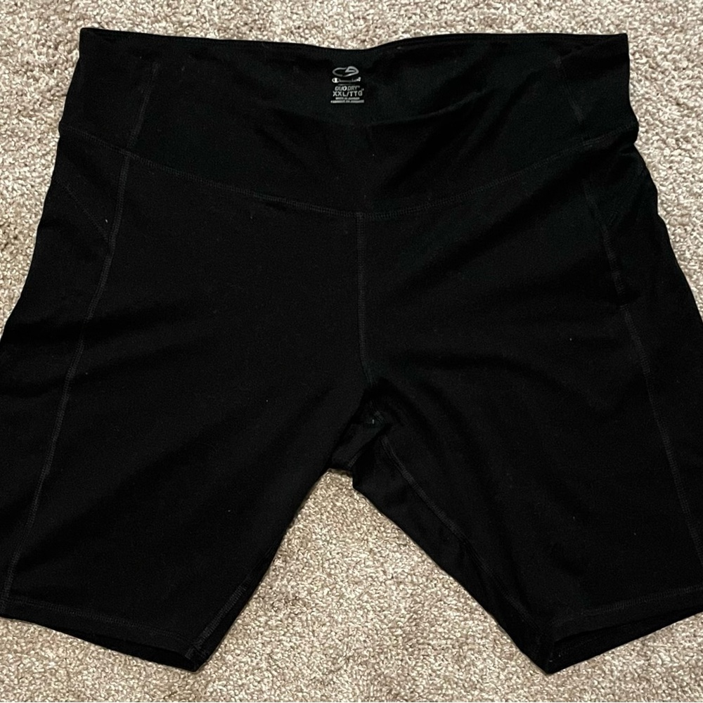 Champion Women's Black DUO DRY Bike Shorts